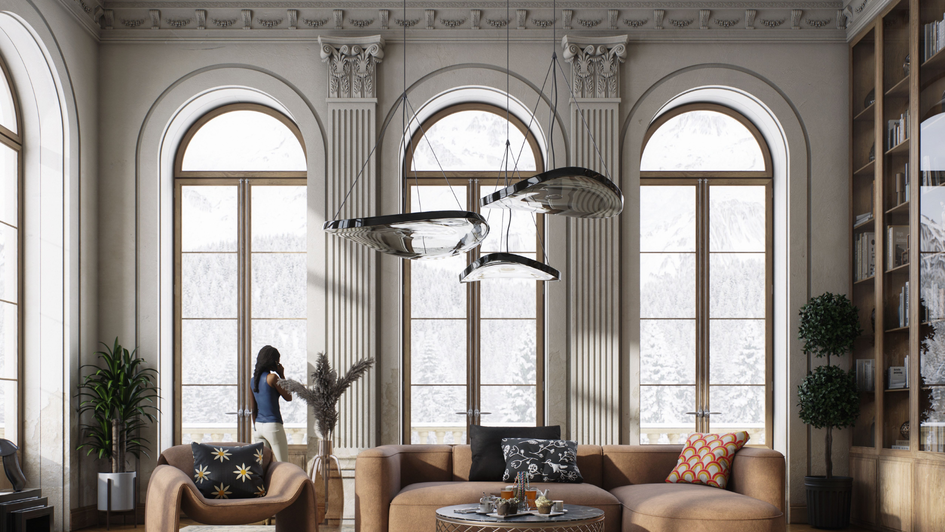 VLX 100 Arched / Custom Door in Los Angeles, CA | Hale Windows Los Angeles - detail 2