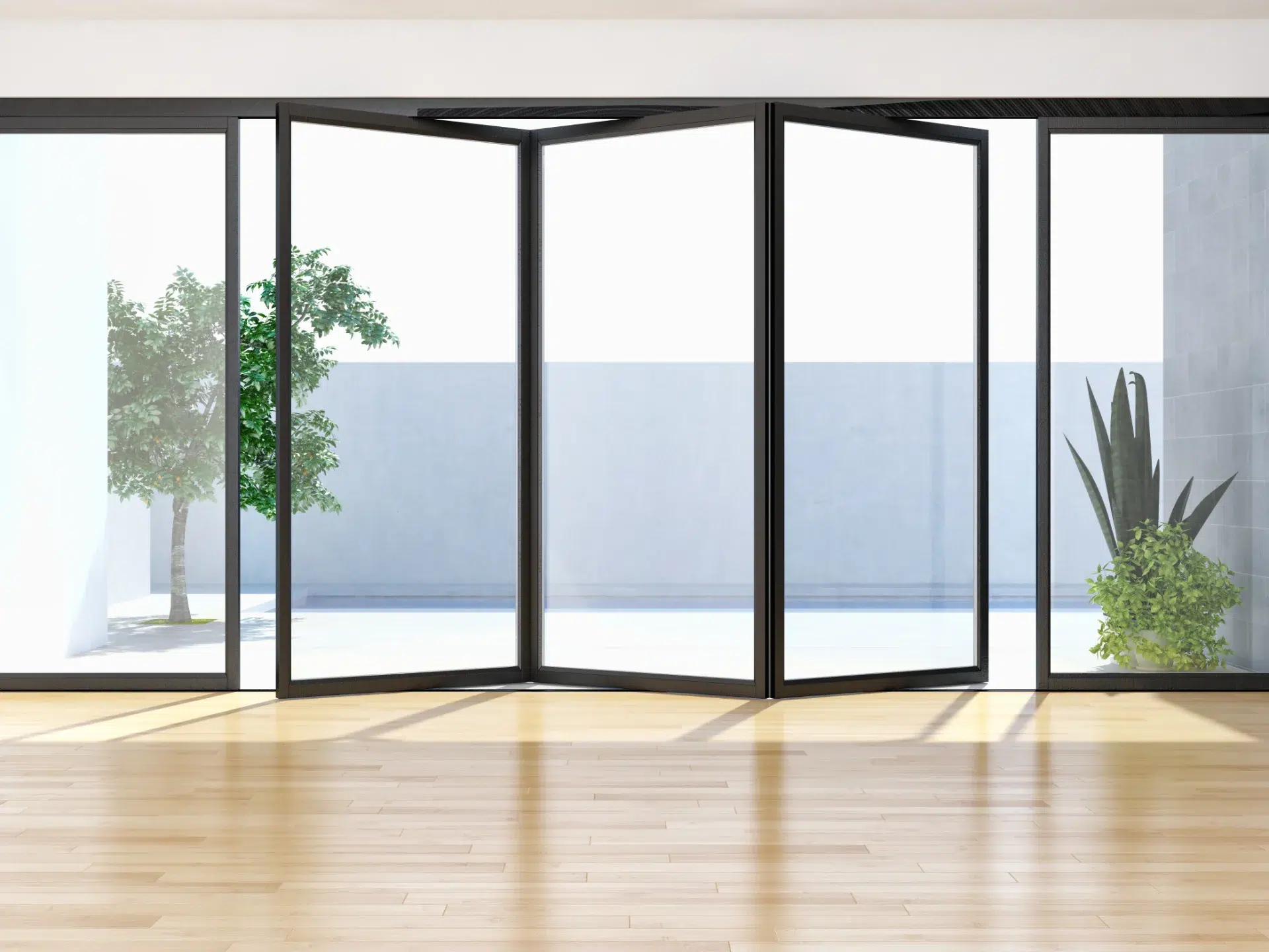 VLX 100 Bifold / Folding Door in Los Angeles, CA | Hale Windows Los Angeles - detail 1