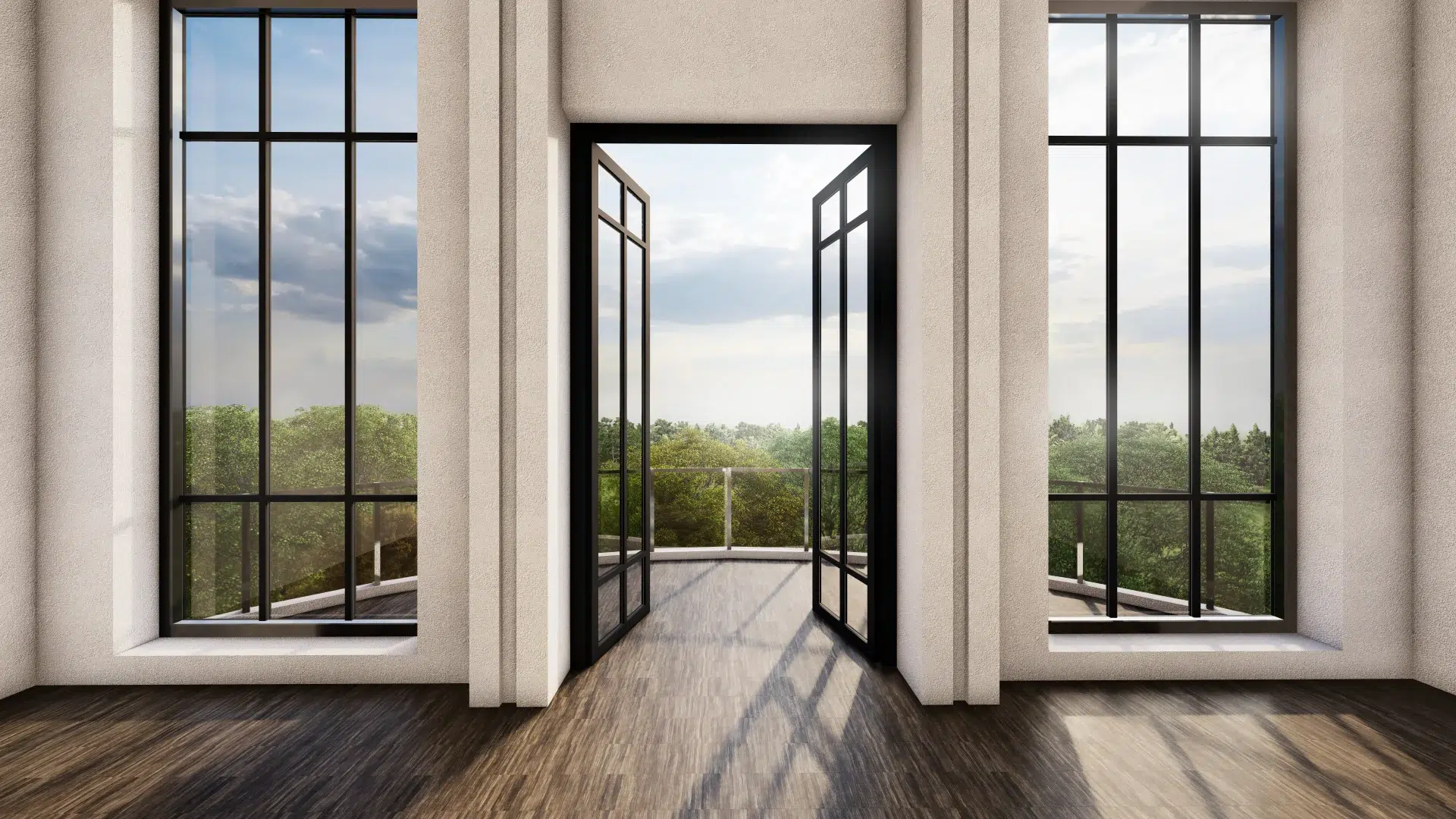 VLX 100 Double Swing / French Door in Los Angeles, CA | Hale Windows Los Angeles - detail 1