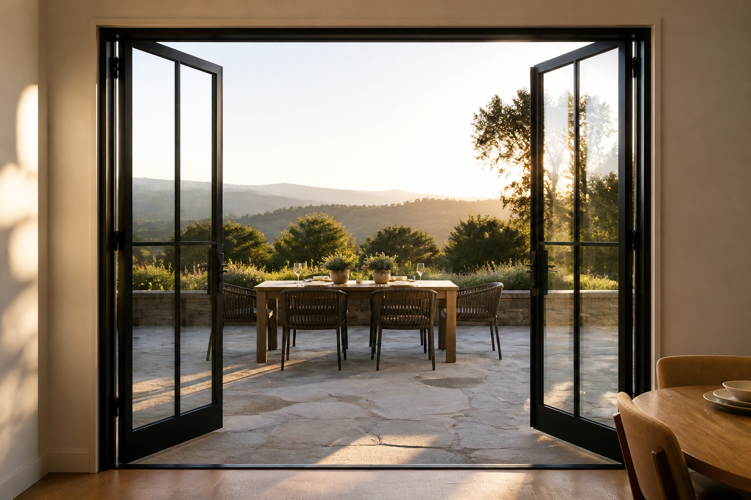 VLX 100 Double Swing / French Door in Los Angeles, CA | Hale Windows Los Angeles - detail 6